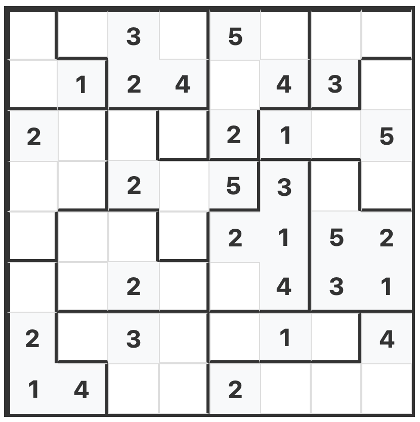 Suguru Puzzel